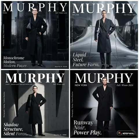 Murphy magazine fashion editorial photograph