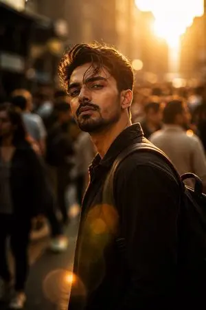 Cinematic Urban Portrait