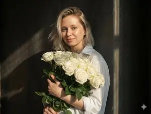 Cinematic Portrait with High-Contrast Window Light