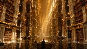 Impossible Infinite Golden Library