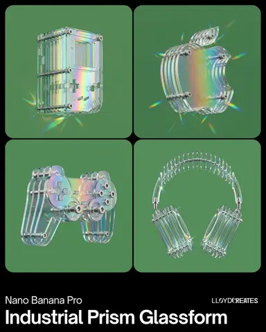 Prismatic Industrial Minimalism
