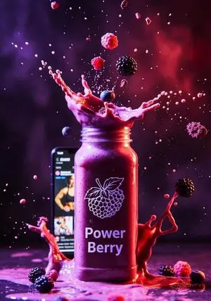 High-Energy Smoothie Product Shot