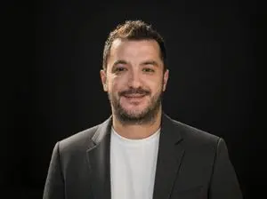 Professional Dark-Background LinkedIn Portrait