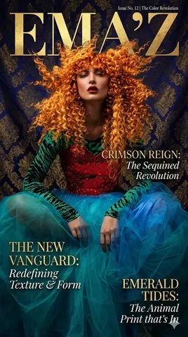 Maximalist Fashion Magazine Cover