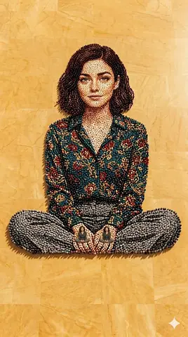 Recursive Human Figure Mosaic