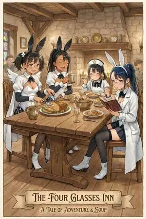 AI Illustration of a Girl at an Inn