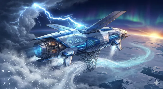 Weather Control Mecha Concept Art