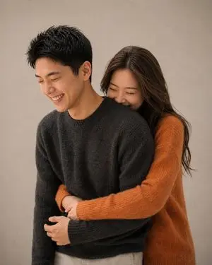 Korean Magazine Couple Portrait