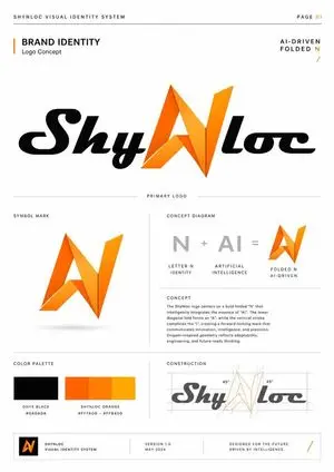 Shynloc Brand Identity Sheet