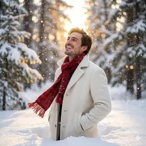 Ultra-Realistic Winter Portrait with Face Lock Prompt