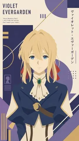 Constructivist Anime Poster Art