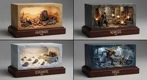 Semantic Inference Prompt for Media Recommendation Dioramas