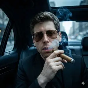 Cinematic Mafia Boss Portrait