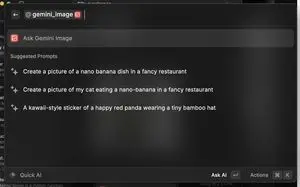 Various playful test prompts for Nano Banana