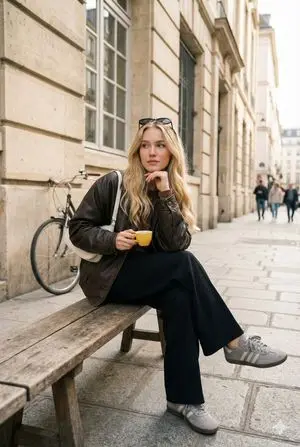 Parisian Street Style Fashion Editorial