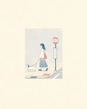 Minimalist Risograph Poetic Style