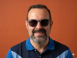 Studio Portrait From Vacation Selfie