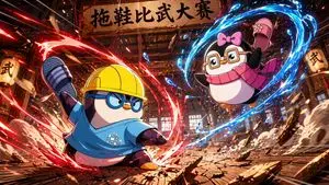 Penguin Martial Arts Dojo Duel