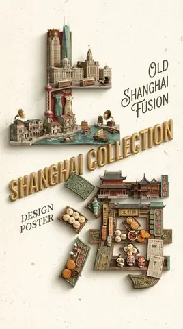 Old Shanghai Fusion Poster