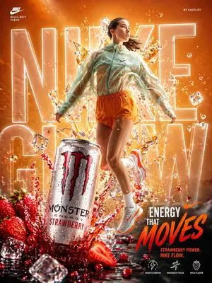 Dynamic Energy Drink Advertisement