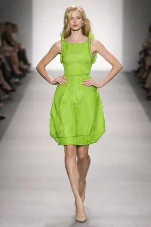 Model Walking Down Runway Prompt