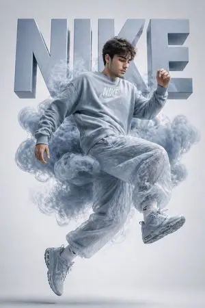 High-End Streetwear Campaign Poster