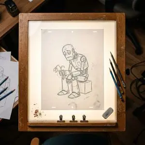 Classic Animation Light Table Prompt