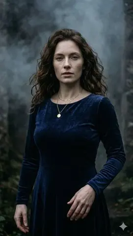 Gothic Forest Ethereal Portrait