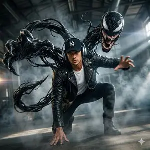 Cinematic Venom Symbiote Action Scene
