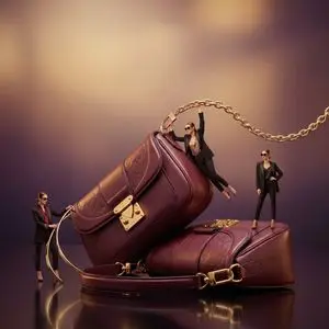 Surreal Luxury Handbag Editorial