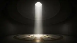Cinematic Circular Chamber Spotlight