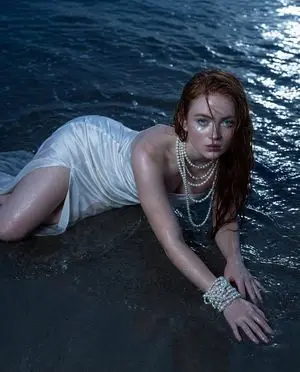 Cinematic Night Beach Photoshoot