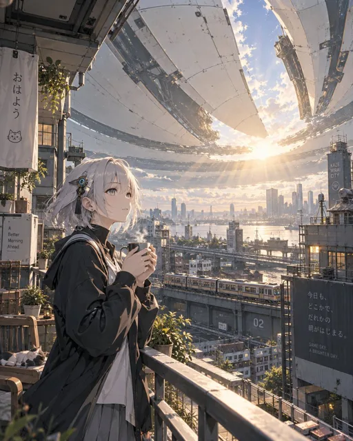 Comic / Storyboard - Morning Aperture Anime City
