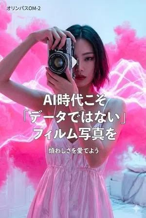 World-class cool film camera poster (2:3)