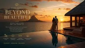 Luxury Resort Paradise Advertisement
