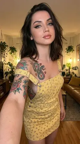 Photorealistic Tattooed Selfie Portrait (Structured JSON)