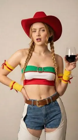 Stranger Things Cast as Toy Story's Jessie Cosplay