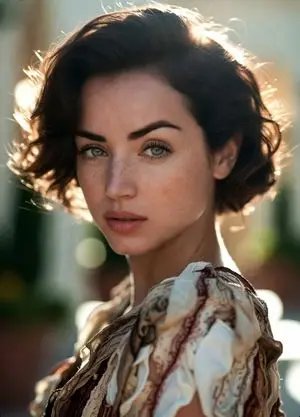 Image-to-Image Fusion for Ana de Armas Portrait (Grok)