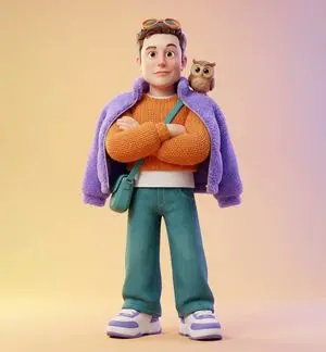 Ultra-Detailed 3D Stylized Character Design Prompt