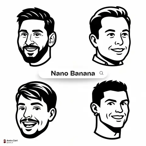 clean high-contrast vector mascot icon in Notion-style artwork based