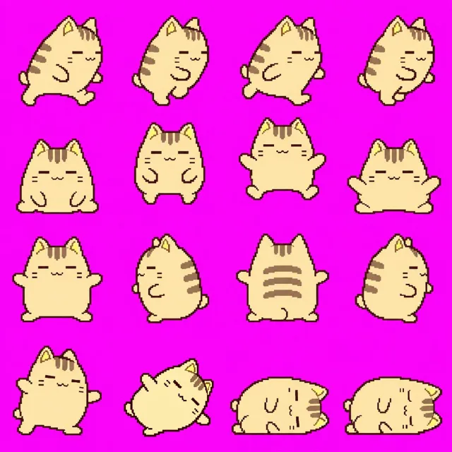 Game Asset - Pixel Art Animation Sprite Sheet