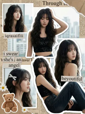 Digital Scrapbook / Fan Edit Collage.