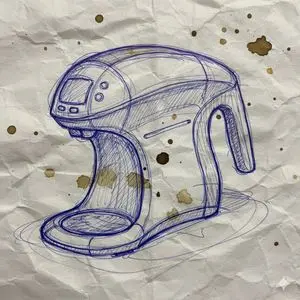 Product sketch to final render prompt