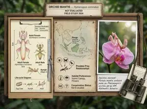 Scientific field researcher's documentation board prompt