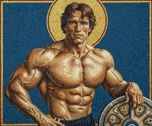 Byzantine Mosaic Style Portrait Prompt