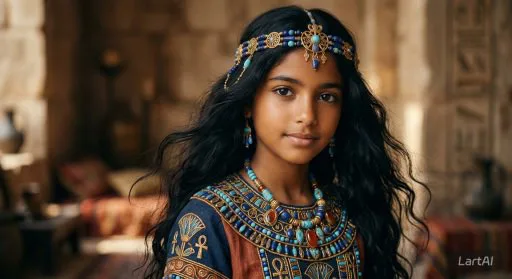 Ancient Egyptian Royal Portrait