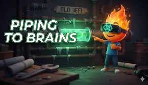 3D Pixar-Style Hook Image: Programmable Money to Intelligence