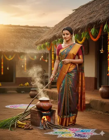 Cinematic Realism, South Indian Traditional Portrait
