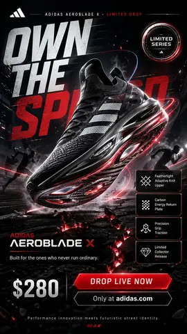jaw-dropping premium advertising poster in 9:16 vertical format for