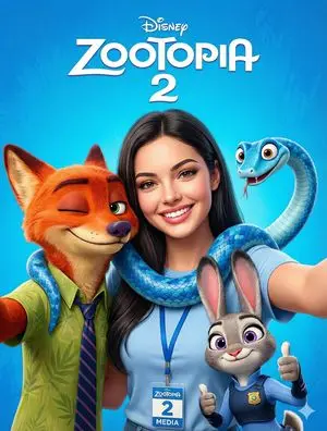 Zootopia 2 Promotional Selfie